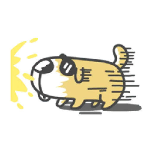 貓貓蟲咖波與兔兔-愛閃閃 - Sticker 11