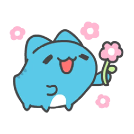 貓貓蟲咖波與兔兔-愛閃閃 - Sticker 17