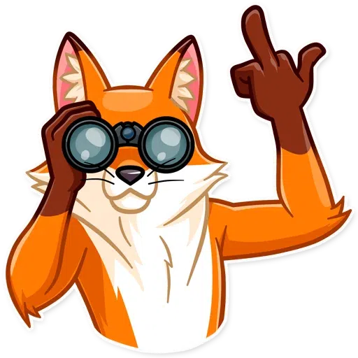 What Does 🔸Foxy🦊 Say❓ - Sticker 15