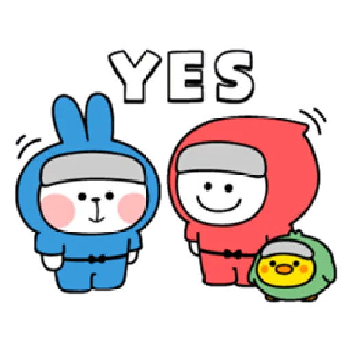 Spoiled Rabbits Kawaii Costume - Sticker 14