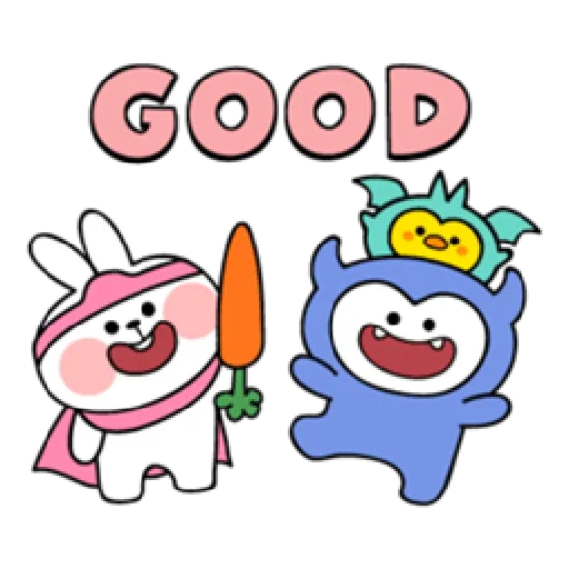 Spoiled Rabbits Kawaii Costume - Sticker 9