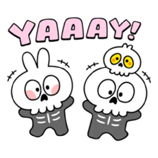 Spoiled Rabbits Kawaii Costume - Sticker 15