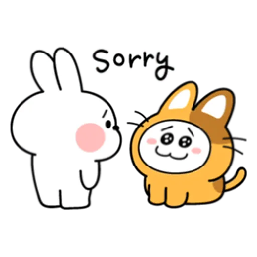 Spoiled Rabbits Kawaii Costume - Sticker 20