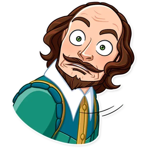 Shakespeare-Brian - Sticker 12