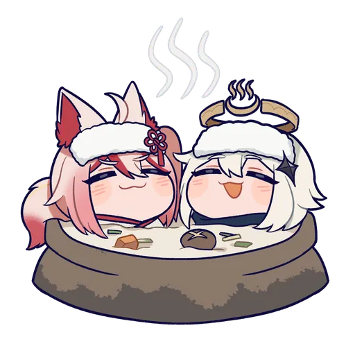 Genshin x Honkai CrossOver - Sticker 9
