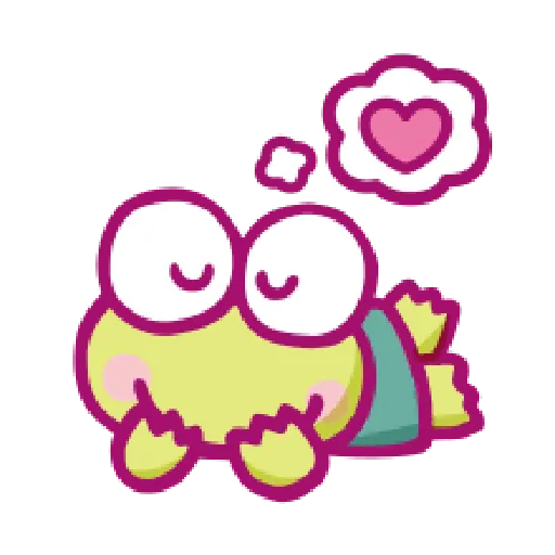 KEROKEROKEROPPI Emoji (Love) - 1 - Sticker 20