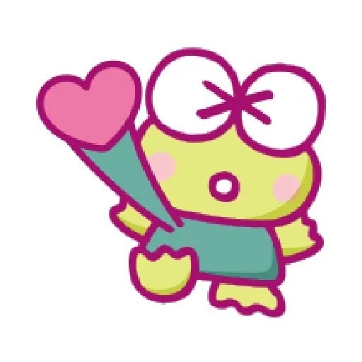 KEROKEROKEROPPI Emoji (Love) - 1 - Sticker 19