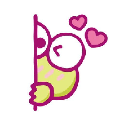 KEROKEROKEROPPI Emoji (Love) - 1 - Sticker 16