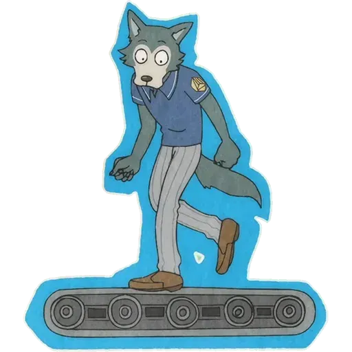 Legoshi Good Wolf - Sticker 21