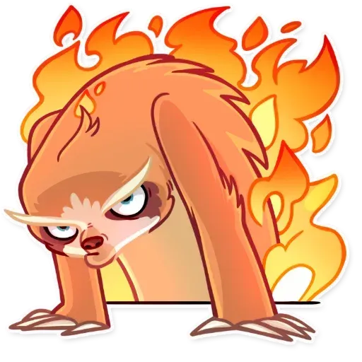Perezoso simpático - Sticker 11