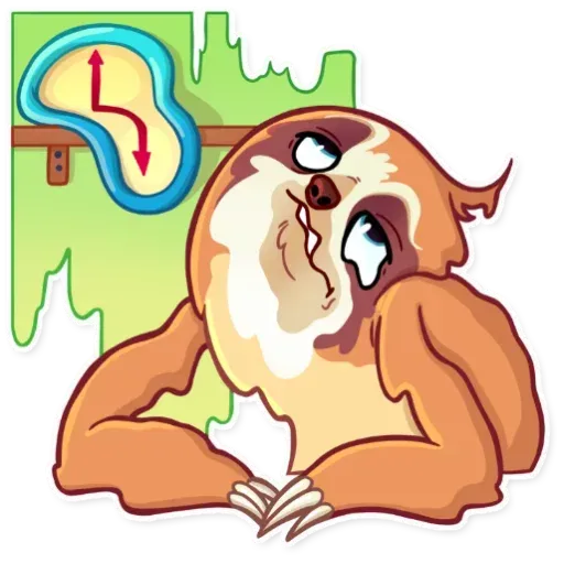 Perezoso simpático - Sticker 12
