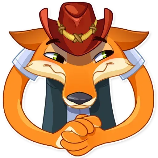 Cowboy Fox - Sticker 12