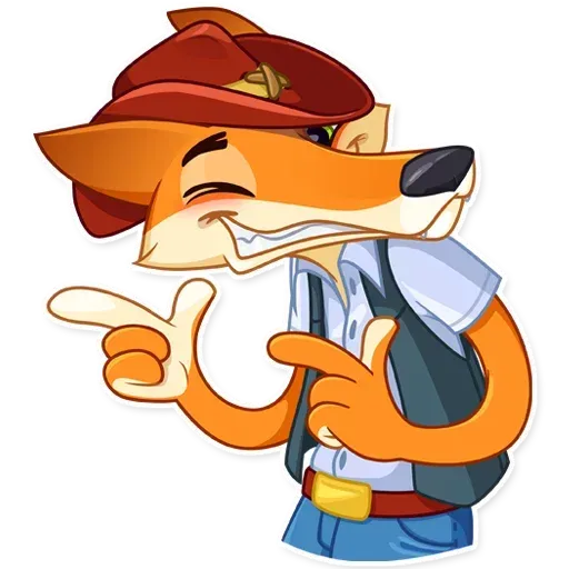 Cowboy Fox - Sticker 22