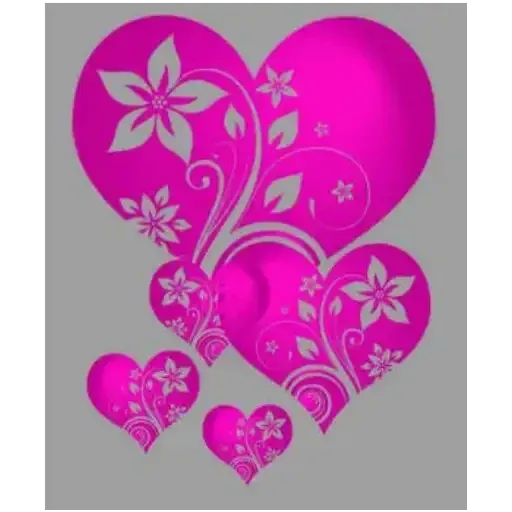 pink hearts1 - Sticker 14