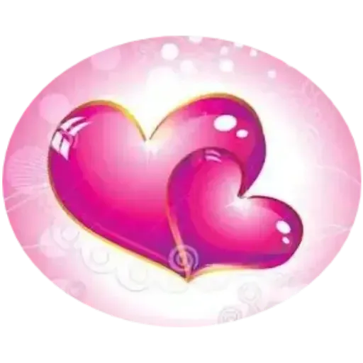 pink hearts1 - Sticker 15