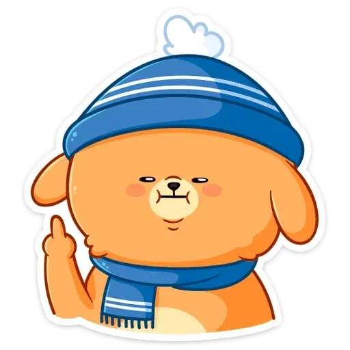 3NM Dog - Sticker 9