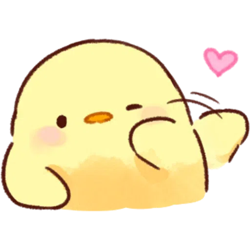 soft and cute chick 02 - Sticker 30