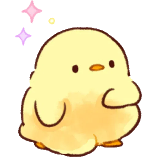 soft and cute chick 02 - Sticker 15