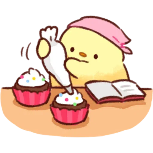 soft and cute chick 02 - Sticker 25