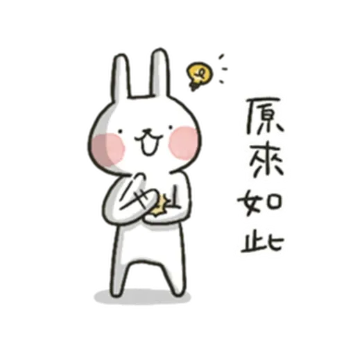 哈囉兔兔 (日常閒聊篇)  - Sticker 25