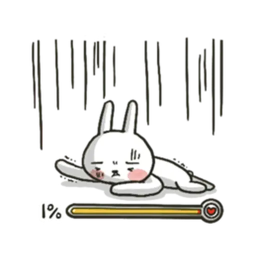 哈囉兔兔 (日常閒聊篇)  - Sticker 16
