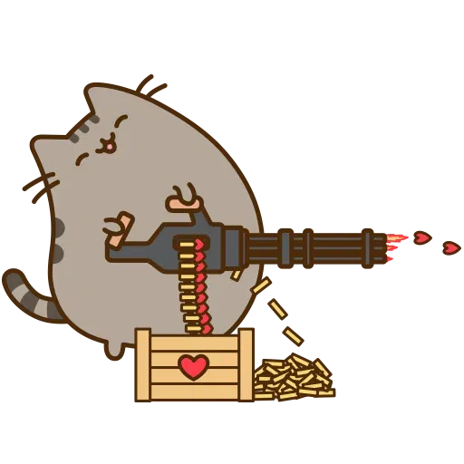 fat cat - Sticker 29