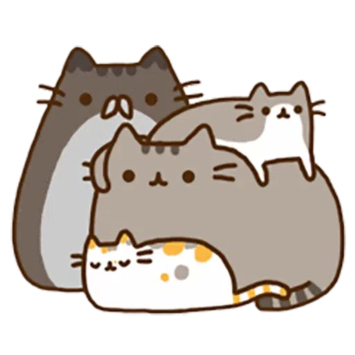 fat cat - Sticker 10