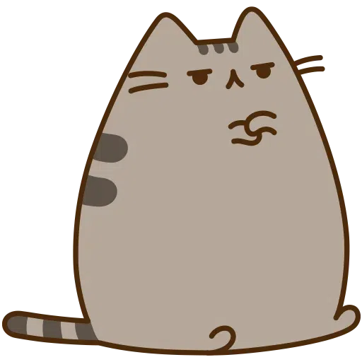 fat cat - Sticker 19