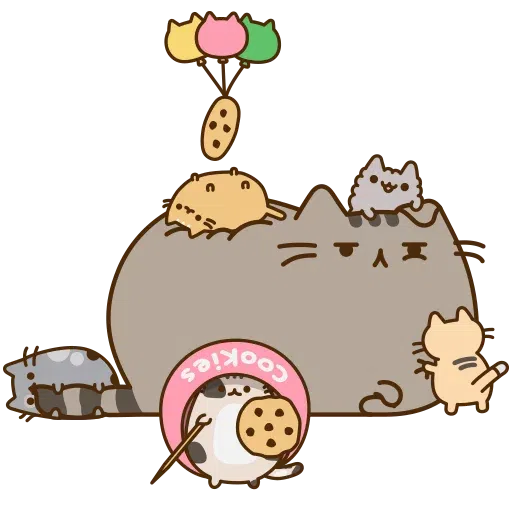 fat cat - Sticker 21