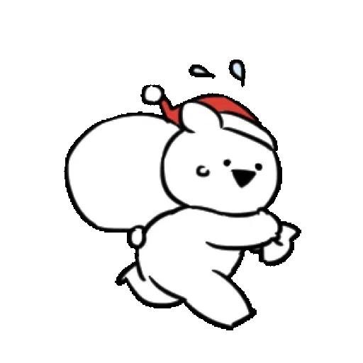 Extremely Little Rabbit & Bear 聖誕特輯 - Sticker 22