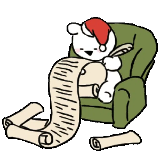 Extremely Little Rabbit & Bear 聖誕特輯 - Sticker 10