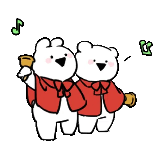 Extremely Little Rabbit & Bear 聖誕特輯 - Sticker 14