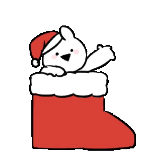 Extremely Little Rabbit & Bear 聖誕特輯 - Sticker 17