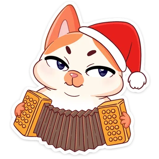 Mew cat year - Sticker 24