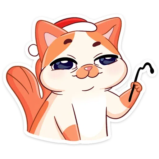 Mew cat year - Sticker 15