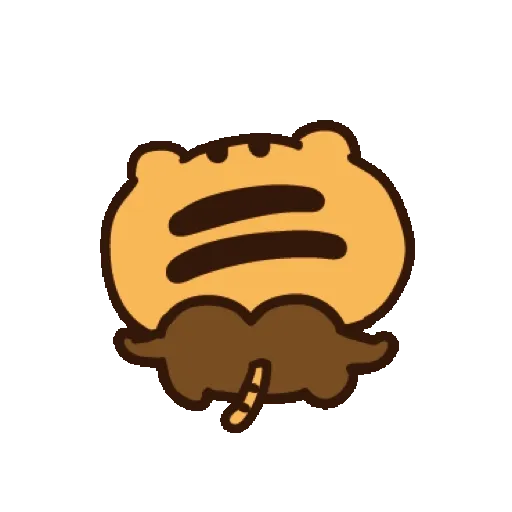 激動小饅頭♥LINExBROWN 虎年的熊大 (新年, CNY) GIF* - Sticker 15