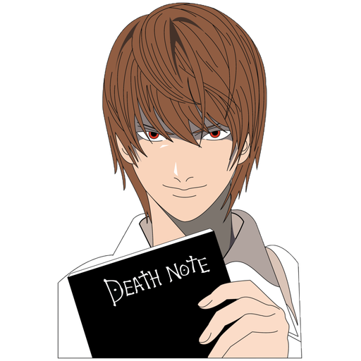 Death Note Anime Whatsapp Stickers - Stickers Cloud