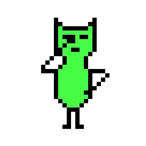 Color Pixel Cat - Sticker 10