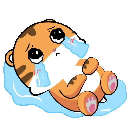 Lovely tiger   Pop-up stickers GIF* - Sticker 23