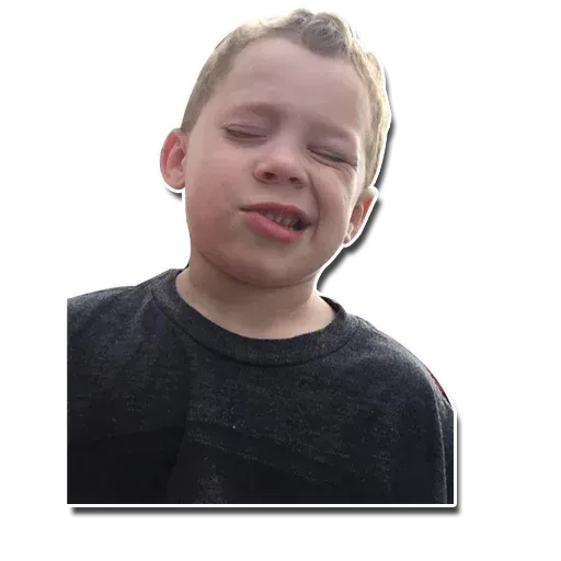 Confused kid - Sticker 20