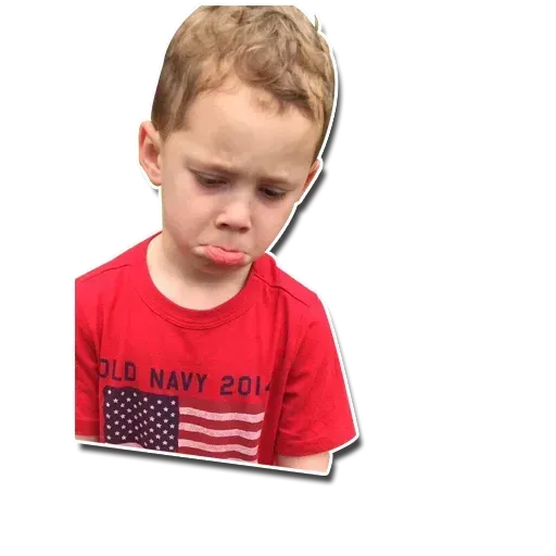 Confused kid - Sticker 21