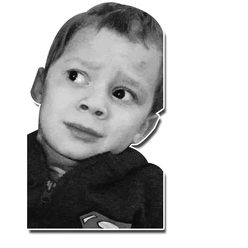 Confused kid - Sticker 12