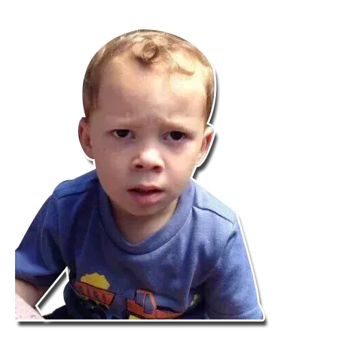Confused kid - Sticker 13