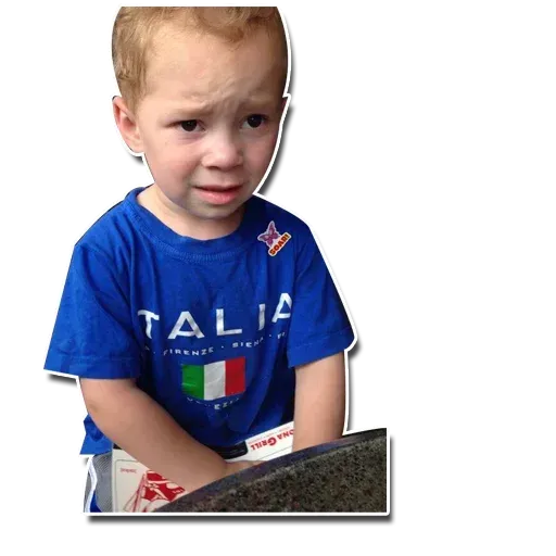 Confused kid - Sticker 16
