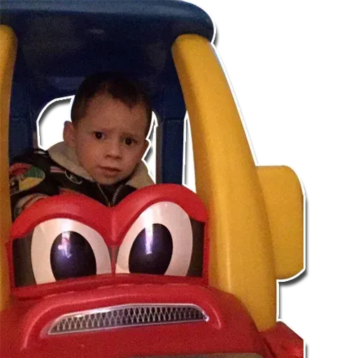 Confused kid - Sticker 25