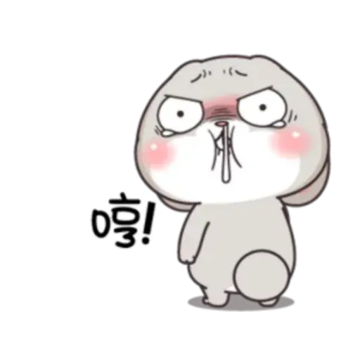Cute Rabbit 3 - Sticker 30