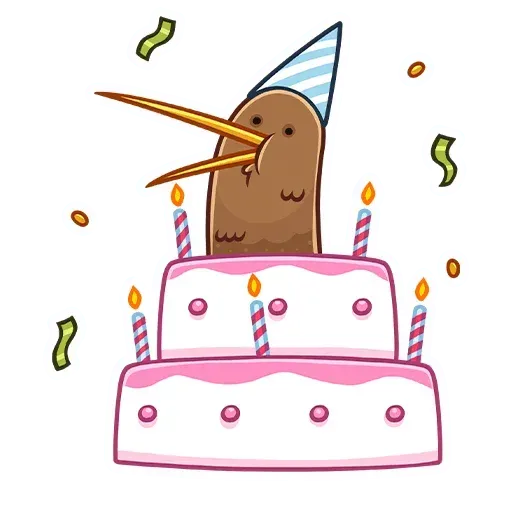 Kiwi bird - Sticker 25