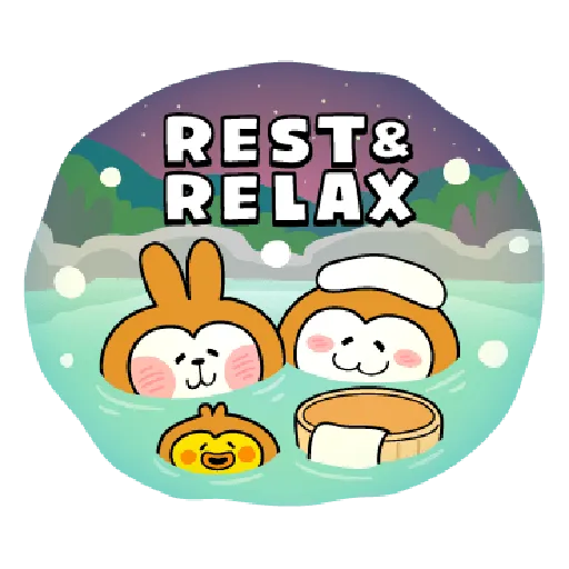 Rabbits Kawaii Costume - Sticker 24
