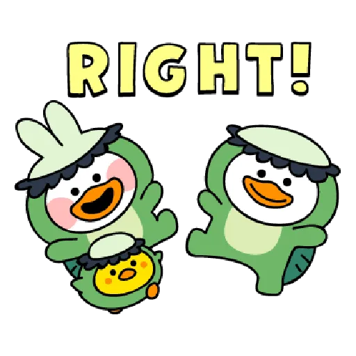 Rabbits Kawaii Costume - Sticker 10