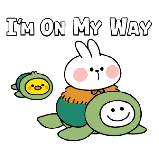 Rabbits Kawaii Costume - Sticker 22